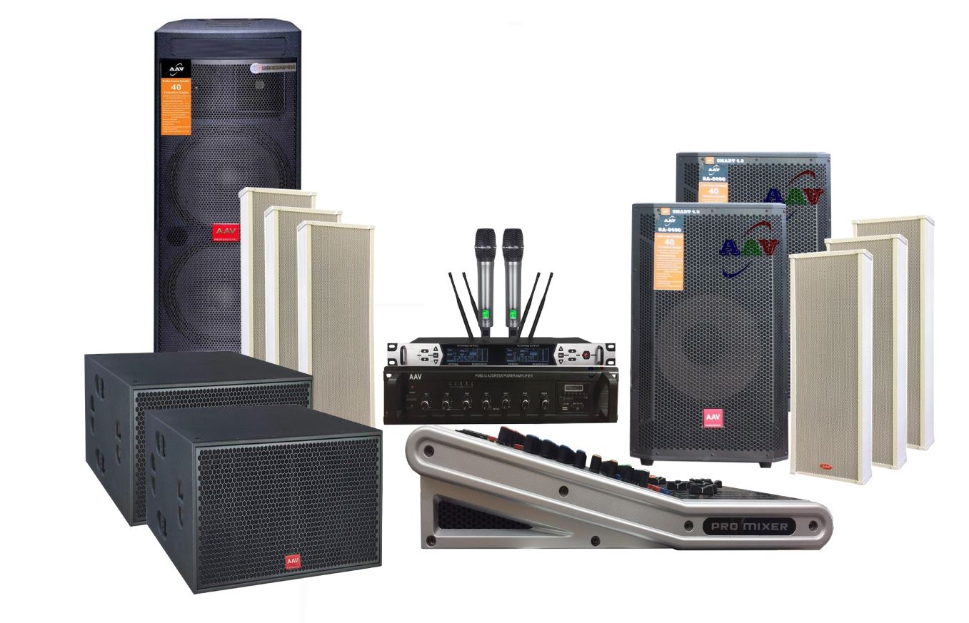 hệ thống âm thanh nhà văn hóa xã chất lượng cao